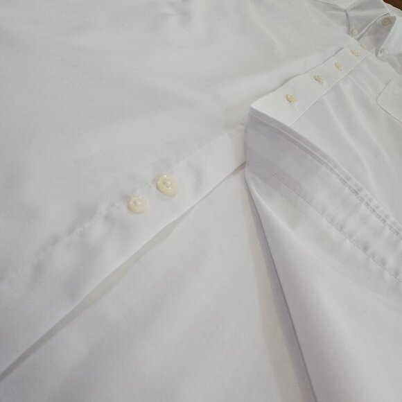 Ralph Lauren Black Label Oxford Shirt Men's XL 17 1/2 32/33 LS White Stretch EUC - Picture 3 of 14